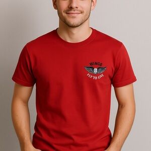 Volcom Tee Red Graphic Size Small Short sleeve